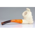 pipa meerschaum " Padishah " - nefolosita - atelier turcesc - anii '40