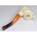 pipa meerschaum " Padishah " - nefolosita - atelier turcesc - anii '40