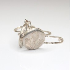 colier cu pandant Locket - Victorian Revival - argint - Marea Britanie colier cu pandant Locket - Victorian Revival - argint - Marea Britanie