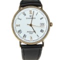 elegant ceas unisex SOVEREIGN - aur 9k - quartz - Marea Britanie