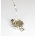 ceas vintage de dama - Edma - argint - swiss made - anii '40