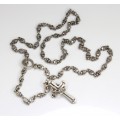 colier Skull Rosary  - argint - Marea Britanie