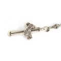 colier Skull Rosary  - argint - Marea Britanie