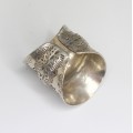 vechi inel tribal hindus - argint- Rajasthan - India