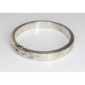 bratara cuff Skonvirke - argint - atelier Ormstrup - Danemarca cca 1920