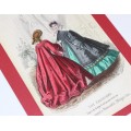 gravura The Fashions - Martie 1862 -  Englishwoman's Domestic Magazine