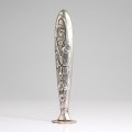 sigiliu Art Nouveau - metal argintat - Franta cca 1880