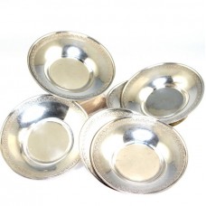 Set de boluri pentru pahare de ceai | argint | Turcia Set de boluri pentru pahare de ceai | argint | Turcia