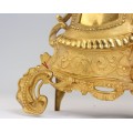 Monumental ceas de semineu | bronz Ormolu | Japy Freres cca. 1860