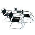 Set de patru fotolii MR Armchair - design Ludwig  Mies van der Rohe by Bononia