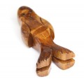 suport pentru stilou - arta inuita - sculptura in lemn - anii '70 Canada