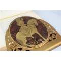 masuta / suport de carti ART DECO. Statele Unite cca 1930