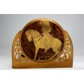 masuta / suport de carti ART DECO. Statele Unite cca 1930