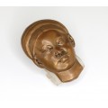 brosa Art Deco - blackamoor - Emile Adolphe Monier - anii '30 Franta