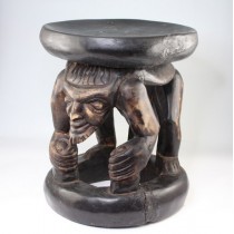 vechi scaun ceremonial Bamileke - Camerun cca 1940