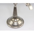 elegant sfesnic Art Deco - metal argintat - Franta cca 1930