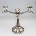 elegant sfesnic Art Deco - metal argintat - Franta cca 1930