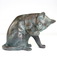 statueta Art Deco - Pisica - bronz patinat - Franta statueta Art Deco - Pisica - bronz patinat - Franta