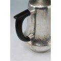 set persan: servirea ceaiului & cafelei. Iran.alama argintata