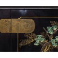 somptuos bufet chinezesc - lemn de yumu si intarsie pietra dura - anii ' 30 