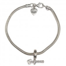 bratara Truth cu charm - Gorgeous - argint - Marea Britanie bratara Truth cu charm - Gorgeous - argint - Marea Britanie