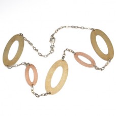 elegant colier contemporary - argint patinat - Italia elegant colier contemporary - argint patinat - Italia