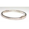 bratara bangle Greek Revival - argint - Italia