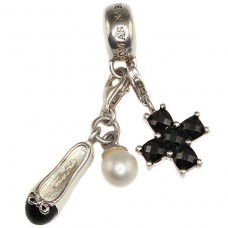 pandant cu charmuri Thomas Sabo - argint emailat si perla pandant cu charmuri Thomas Sabo - argint emailat si perla