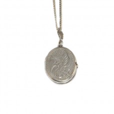 colier cu elegant pandant locket - argint - Marea Britanie colier cu elegant pandant locket - argint - Marea Britanie