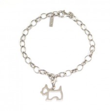 bratara Agatha Paris cu charm Scottie - argint rodiat - Franta bratara Agatha Paris cu charm Scottie - argint rodiat - Franta