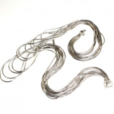 Colier contemporary multistrand  | Liquid Emotion |  Pianegonda - argint - anii 2000 Colier contemporary multistrand  | Liquid Emotion |  Pianegonda - argint - anii 2000