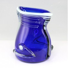 vaza Mid-Century Art Glass - atelier romanesc - cca 1970 vaza Mid-Century Art Glass - atelier romanesc - cca 1970