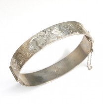 veche bratara bangle din argint - 1925 - atelier Albert Jackson - Birmingham 