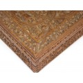 Casetă pentru bijuterii sau țigarete | VISNU |  lemn de santal - Bristish Raj 