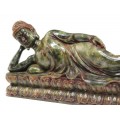 Superbă statuetă - Nirvana Buddha - bachelită plaskon - cca 1930