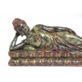 Superbă statuetă - Nirvana Buddha - bachelită plaskon - cca 1930