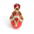 Pandant Fabergé decorat cu jasp rosu - argint emailat & aurit - colectia Heritage