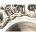 Impresionant platou din argint - Renaissance - manufactură de atelier spaniol. anii '30