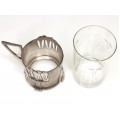 Serviciu de 6 pahare pentru ceai - Jugendstil - atelier WMF - 1906