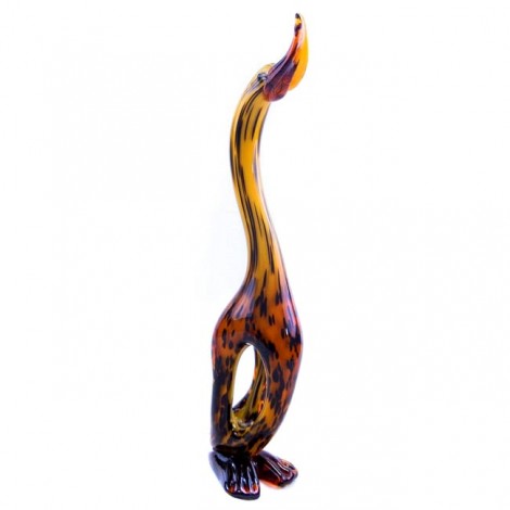 Impresionantă statuetă Mid-Century Murano Art Glass | sommerso |  atelier Seguso