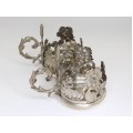 Pereche de suporturi pentru pahare de ceai - Art Nouveau - Franta cca. 1910