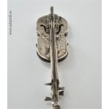 CAPODOPERA: violoncel argint cca 1850 Olanda. prezentare 3D !