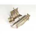 Miniatura din argint - Galeon - atelier italian