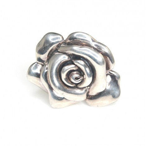 Elegantă broșă din argint "cire predue " | Mexican Rose | manufactură - Mexic