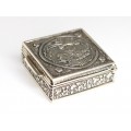 Rafinata cutiuta din argint | Promenade rendezvous | atelier Hanau - cca 1890