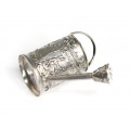 Rafinata letiera miniaturala din argint- atelier Simon Rosenau - sec XIX - Hanau