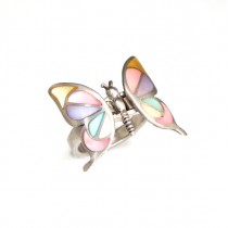 Inedit inel cinetic | Fluture zburător | argint & sidef natural - Egipt