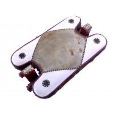Taburet berber - șa de cămilă - piele naturală - Maroc Taburet berber - șa de cămilă - piele naturală - Maroc
