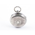 Ceas de buzunar din argint | mecanism fusee | atelier A. Livingstone - Manchester 1892