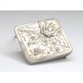 Broșă romantică victoriană | Rândunică | argint - Marea Britanie cca.1880
